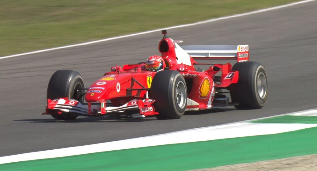 Mick Schumacher Ferrari F2004