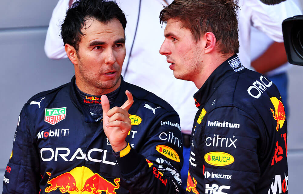 Perez ve Verstappen Bakü 2022