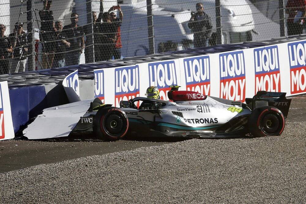 Lewis Hamilton - Avusturya 2022 Kaza